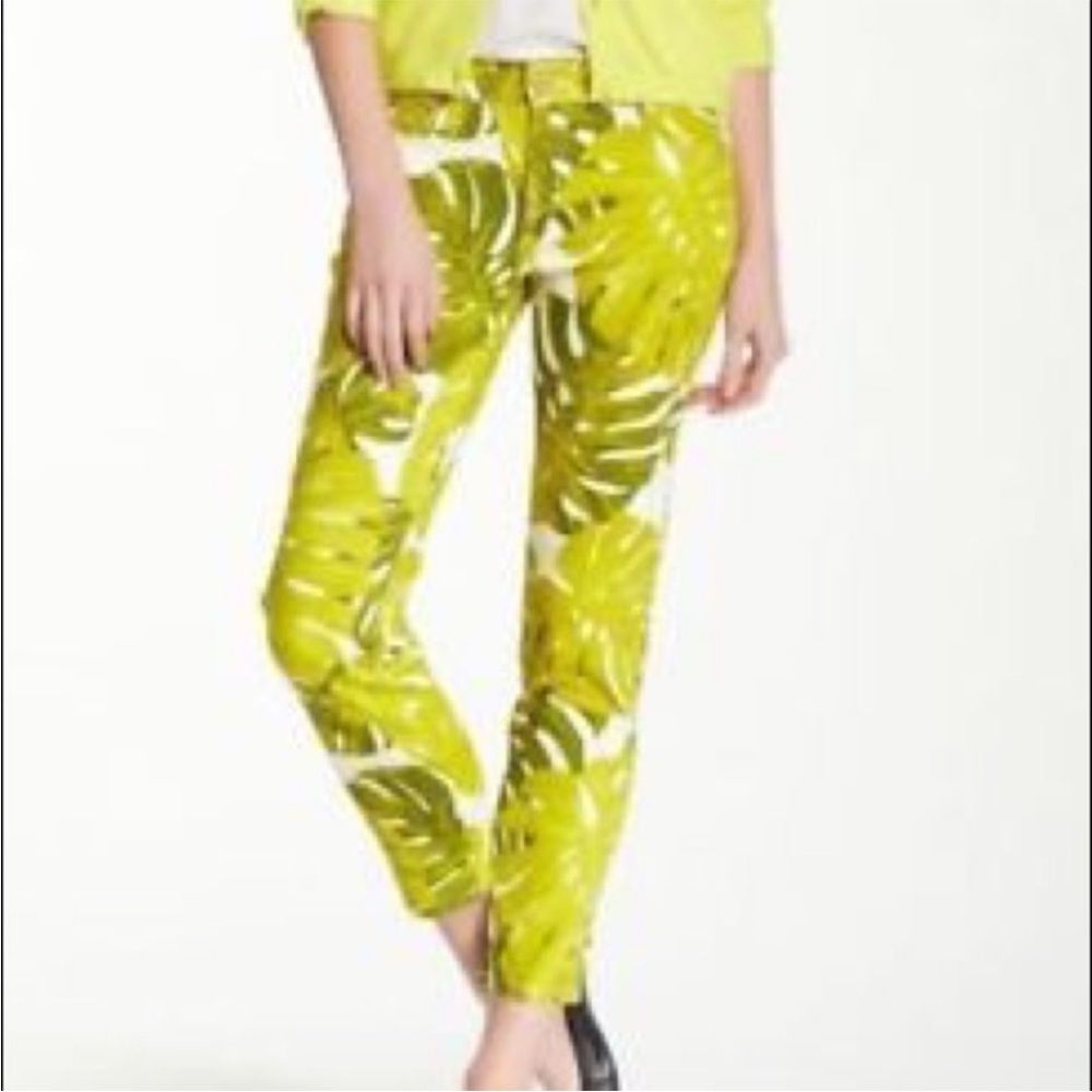 Kate Spade Live Colorfully tropical print jeans